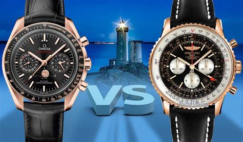 breitling vs omega comparison.